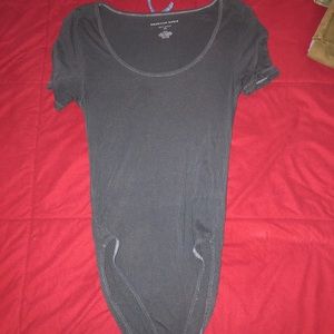 Grey American Eagle body suit
